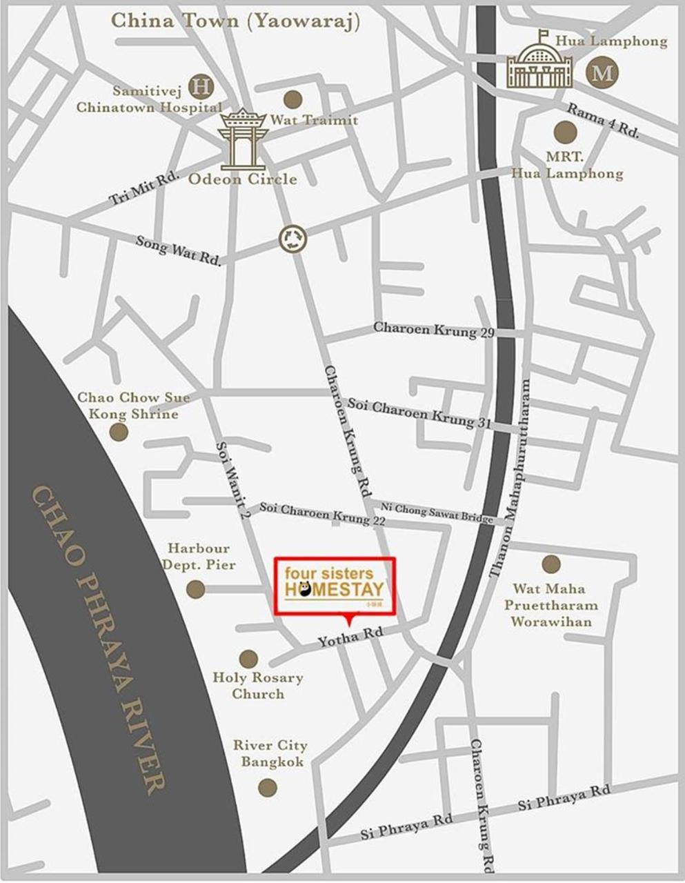 Four Sisters Homestay Bangkok Eksteriør bilde
